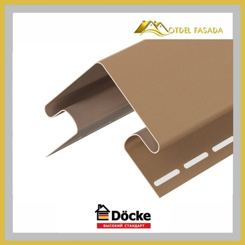 Внешний угол DOCKE PREMIUM Капучино 75/15мм 3000мм