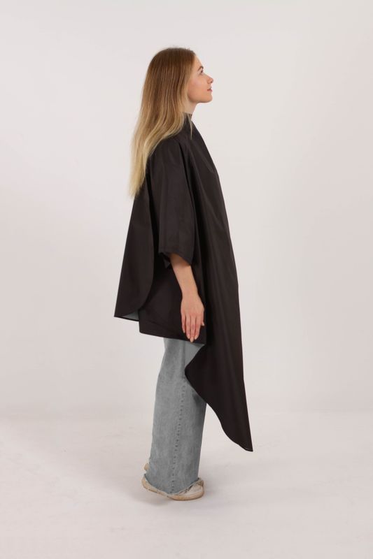 Парикмахерский пеньюар с рукавами (водонепроницаемый)