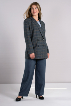 Жакет женский 4031АП, клетка #406Кла044031АП