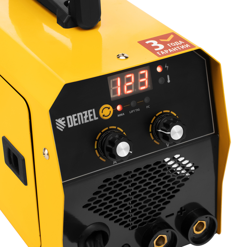 Аппарат инвертор. полуавтомат. сварки Mini MIG-135, 130 А, ПВ 60%// Denzel