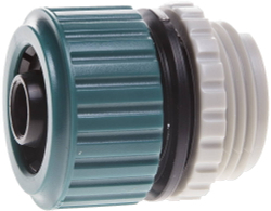 RACO ORIGINAL, внутренняя резьба 3/4″ х 1″ - шланг 3/4″, переходник из ударопрочного пластика (4250-55294C)