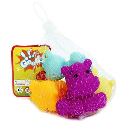 Набор игрушек для ванной 4шт, сетка 508-268