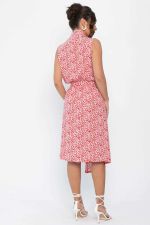 Платье Хьюми (красно-белое) П13935-35М LT Collection