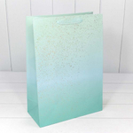 Пакет подарочный 32х45х15см "Градиент" с блестящими вкраплениями (Микс)