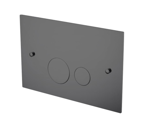 Boheme Кнопка для инсталляции латунь SHINE GUN METAL ультраплоская (для 666)