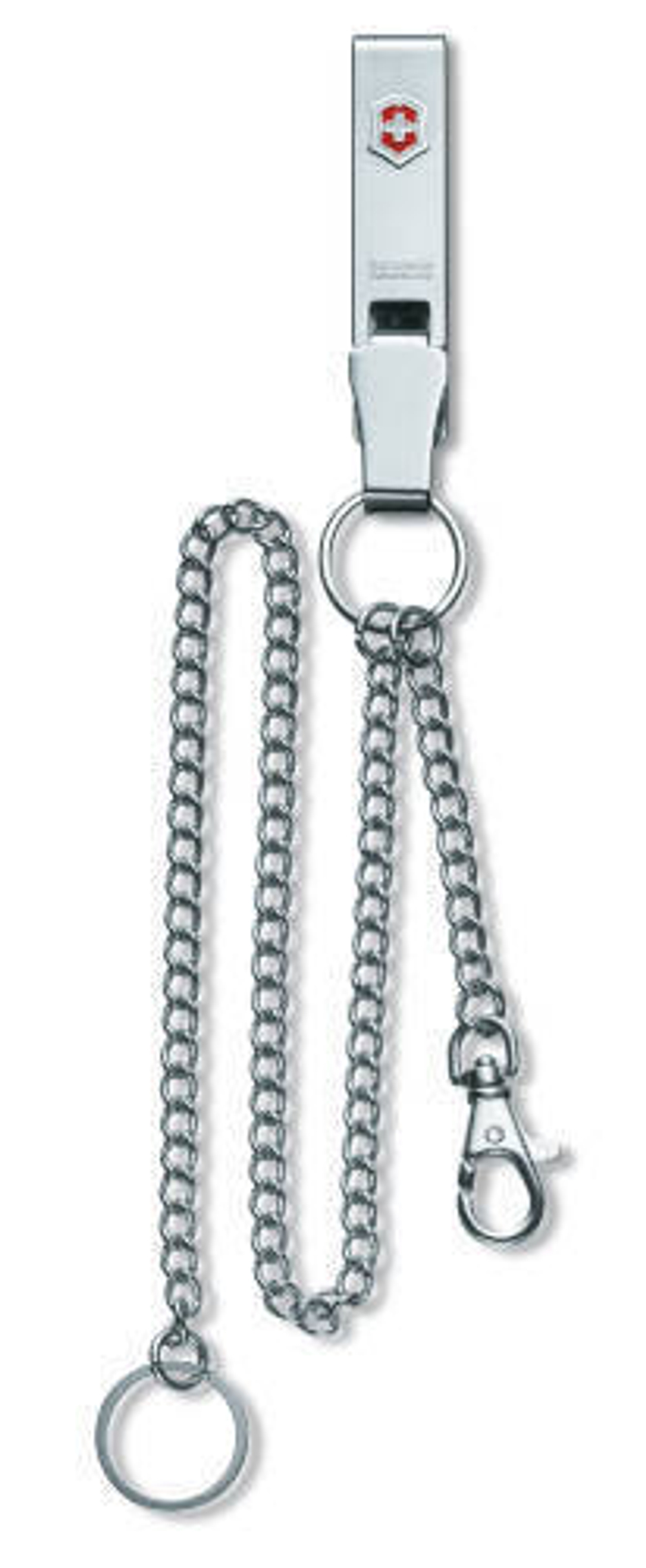 Подвеска на ремень с длинной + короткой цепочкой Victorinox