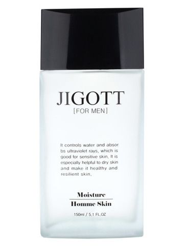 JIGOTT Тонер для лица увлажняющий мужской Moisture Homme Skin, 150мл
