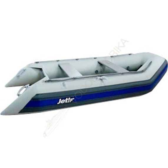 Лодка надувная JET SYDNEY 430 PL серый/синий