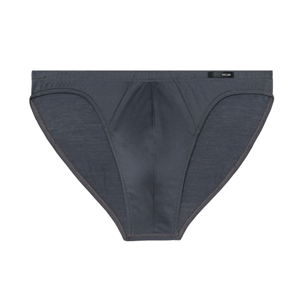 Мужские трусы слипы серые HOM PREMIUM COTTON Comfort Micro Briefs 359699_4000ZU