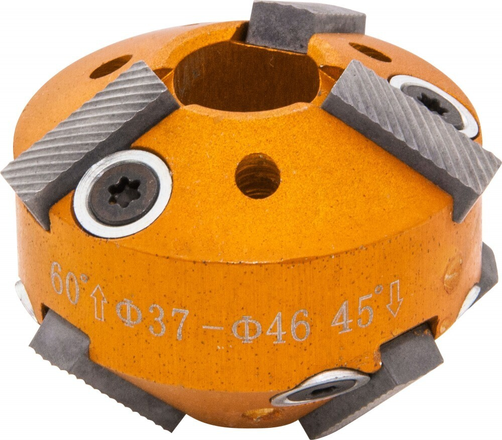 Режущая головка для восстановленияфасок седел клапанов, d37-46, 60° и 45° JONNESWAY AI020065-3