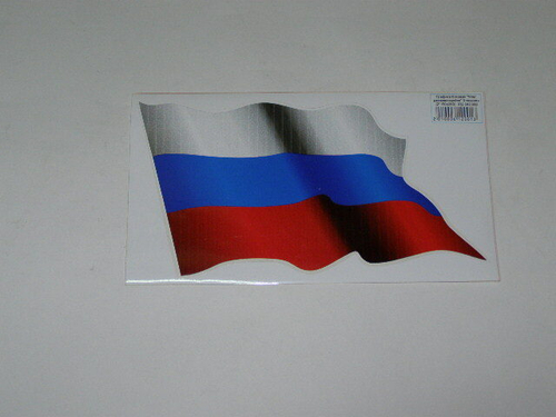 Наклейка Графика боковая  Флаг развивающийся 3-цв.  (2*150х260) (2 шт) (A-STICKER)