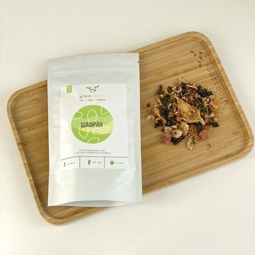 Чай улун листовой фруктовый Шафран, 40г