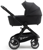 Коляска Agex Prima Pro 3 в 1 с автокреслом i-Team ATG080 Grey APA657 Midnight Grey (Темно-серый)