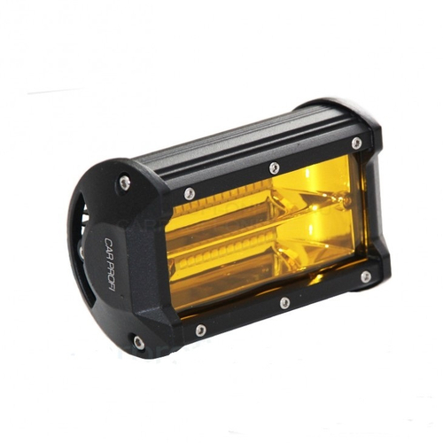 72W (Желтое) \ Светодиодная балка (фара), 72W, ближний свет, желтое свечение, серия ЕвроСтар (1 шт.) =