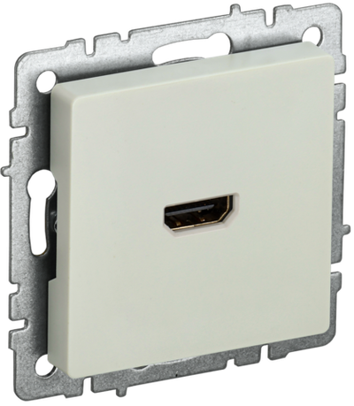 BRITE Розетка HDMI РHDMI-0-БрКр бежевый IEK