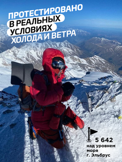 Комплект термобелье мужское с начесом LEGENDA Urban черный