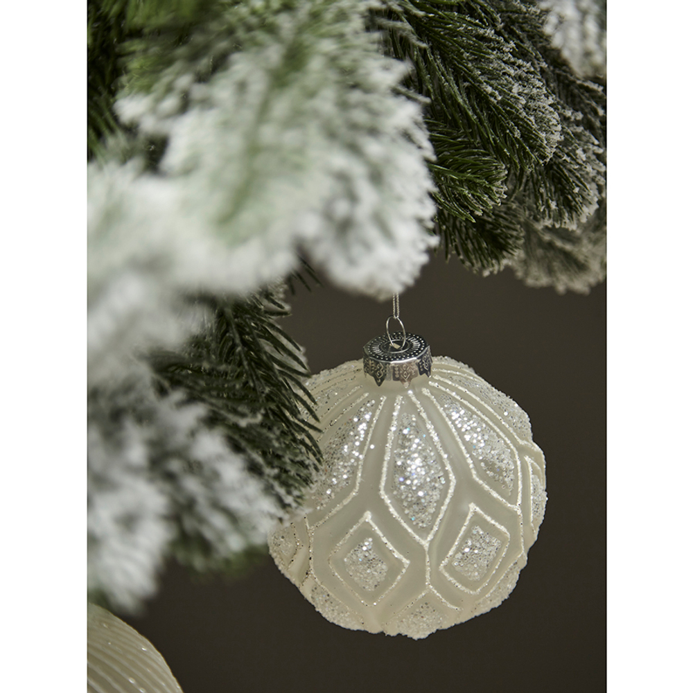 Набор ёлочных украшений freezy magic из коллекции new year essential, 6 шт.