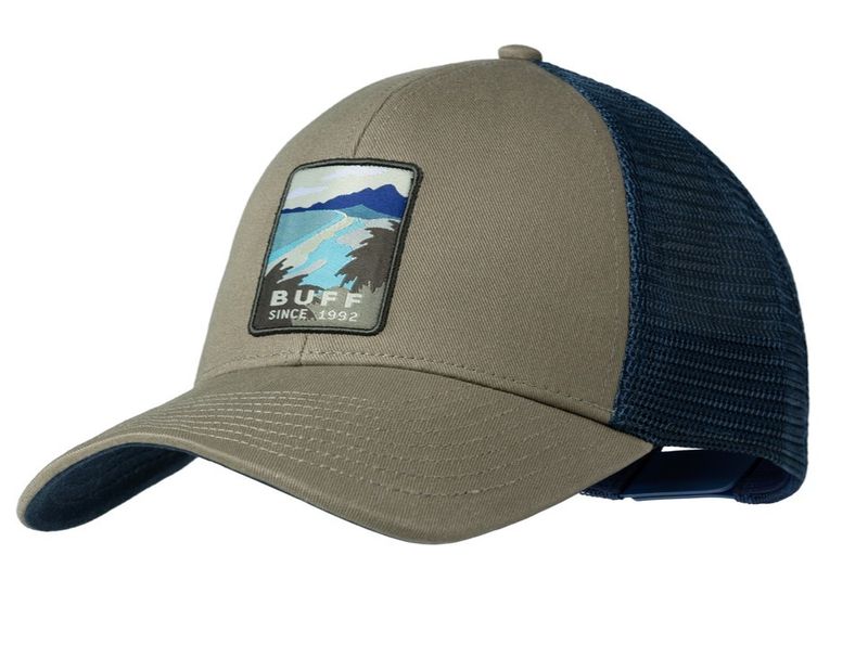 Кепка Buff Explore Trucker Cap Soor Tundra Khaki Фото 1