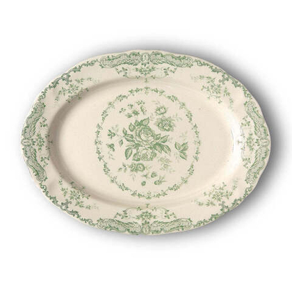 Блюдо овальное Bitossi Home Sage Rose (30.5 см)