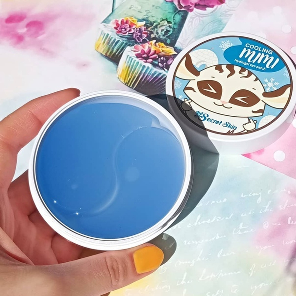 Secret Skin Cooling Mimi Hydrogel Eye Patch охлаждающие гидрогелевые патчи для области вокруг глаз