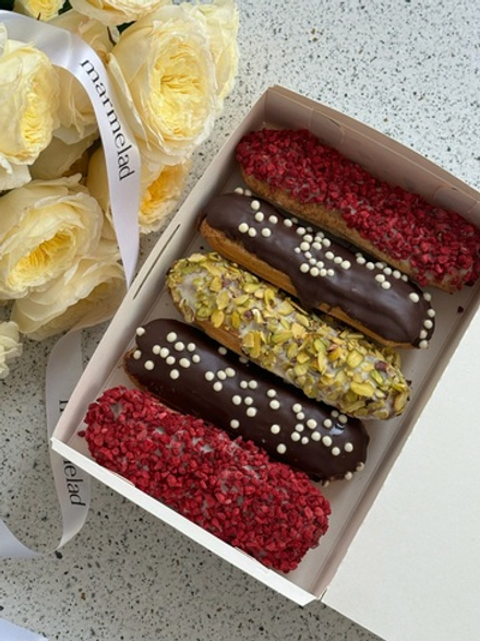 Набор эклеров - микс из 5шт