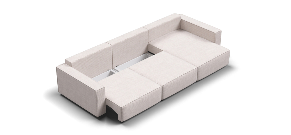 Угловой диван BOSS SOFT MODOOL MAX Вельвет CORD бежевый