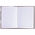 Блокнот МАЛЫЙ ФОРМАТ (110х147 мм) А6, 80 л., ламинированная обложка, выборочный лак, клетка, BRAUBERG, "Время", 123242