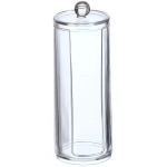 Контейнер для ватных дисков Прозрачный 19,5,2х7,2 см