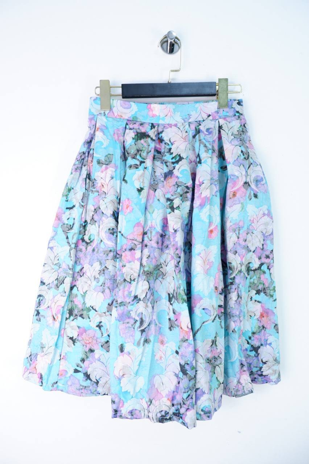 Юбка 1001 dress с летним принтом, маркировка S, визуально 44 размер