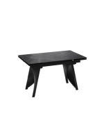 Стол кухонный Керамика черный мрамор 140(200)х85х78 см