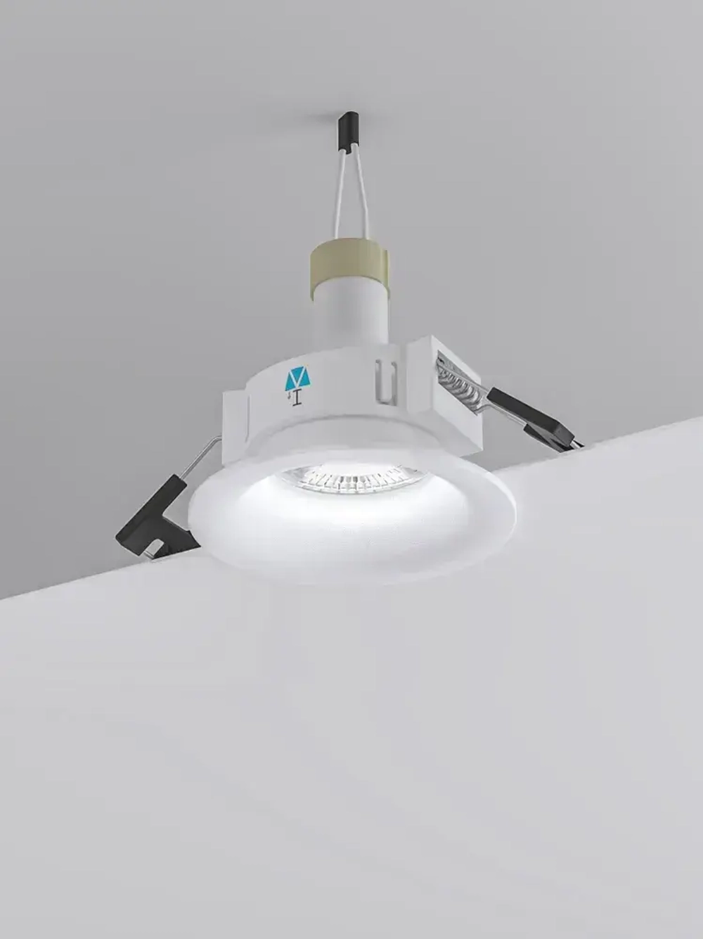 Встраиваемый светильник Interiorlight Atom BL003R-W, GU10
