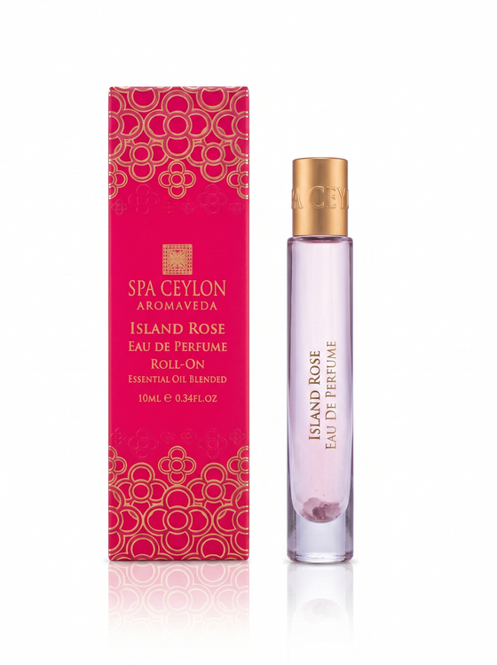 Парфюмированная вода в шариковом флаконе "Островная роза" (10мл)