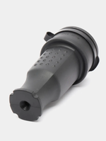 Розетка STEKKER 1 местная c заземлением 3+1, с крышкой, каучук 400В, 32А, IP44, черная RST32-21-44 39021