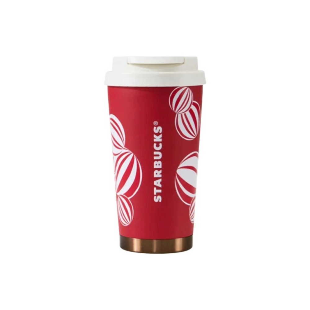 Тамблер Starbucks Ball Paper Cut 473 мл, красн.