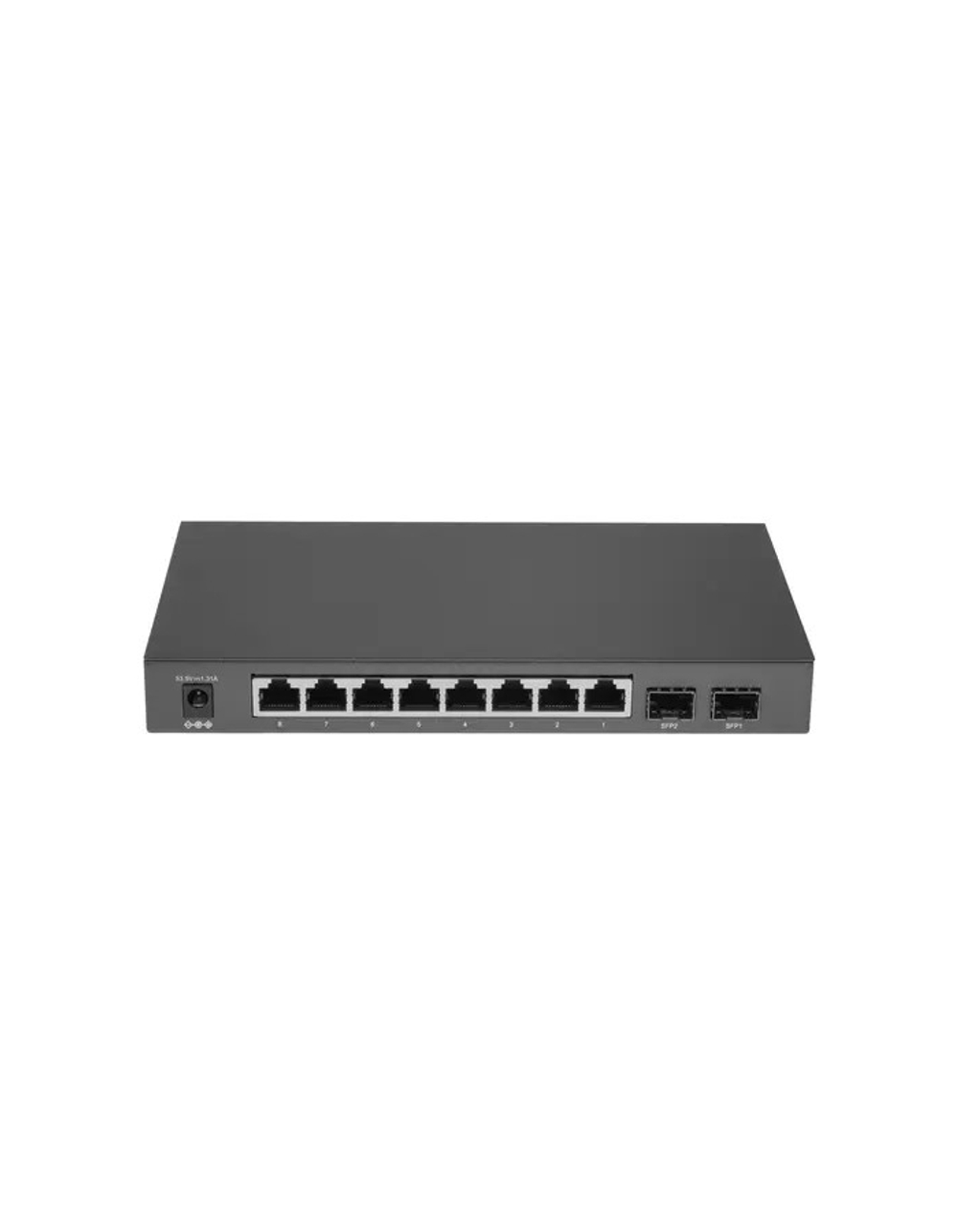 Коммутатор TP-Link SG2210P Коммутатор JetStream Smart с 8 портами PoE+ и 2 портами SFP