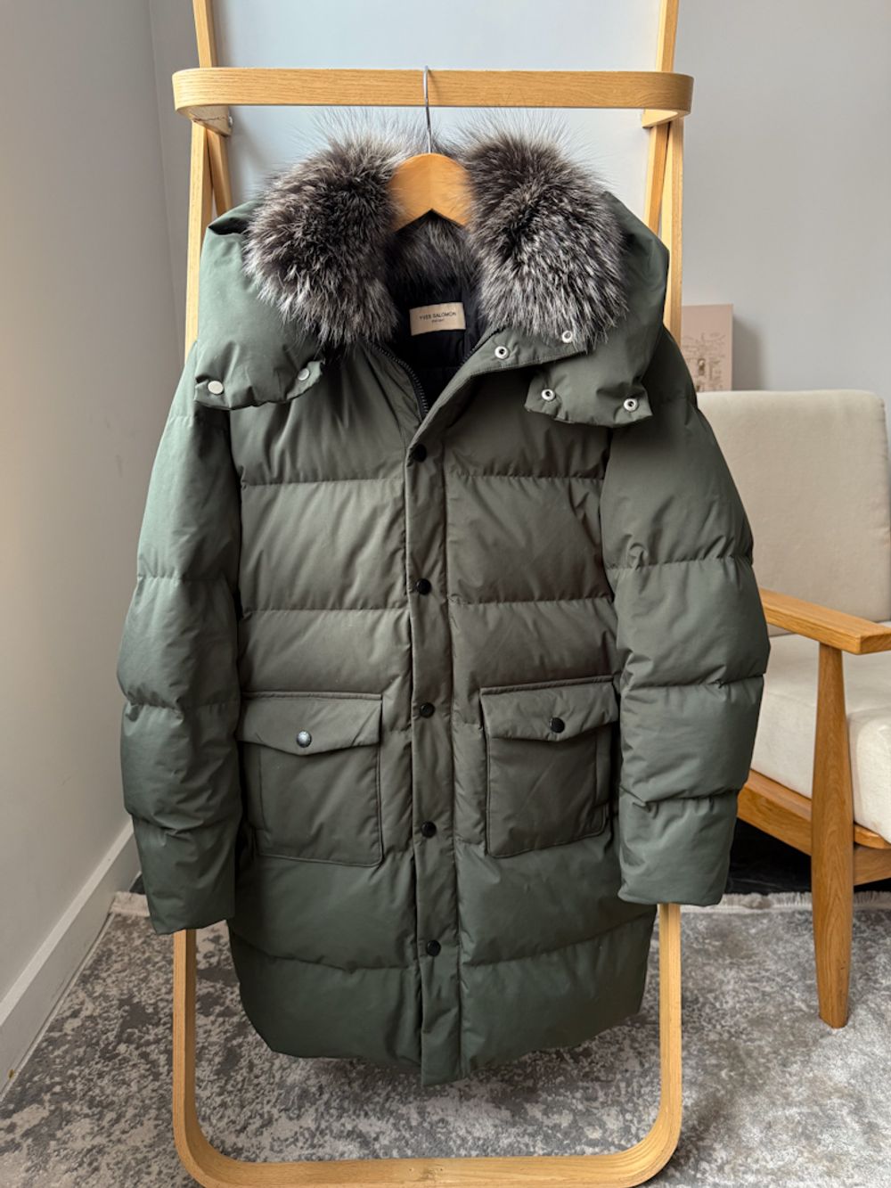 Пуховая куртка Yves Salomon, 158