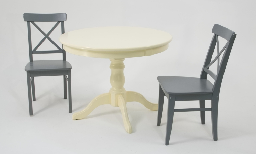 Стол Zip-mebel Брамос К 100, Слоновая кость