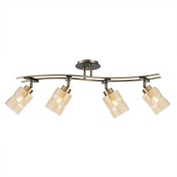 Citilux Мерида CL142144 Люстра с поворотными плафонами Бронза