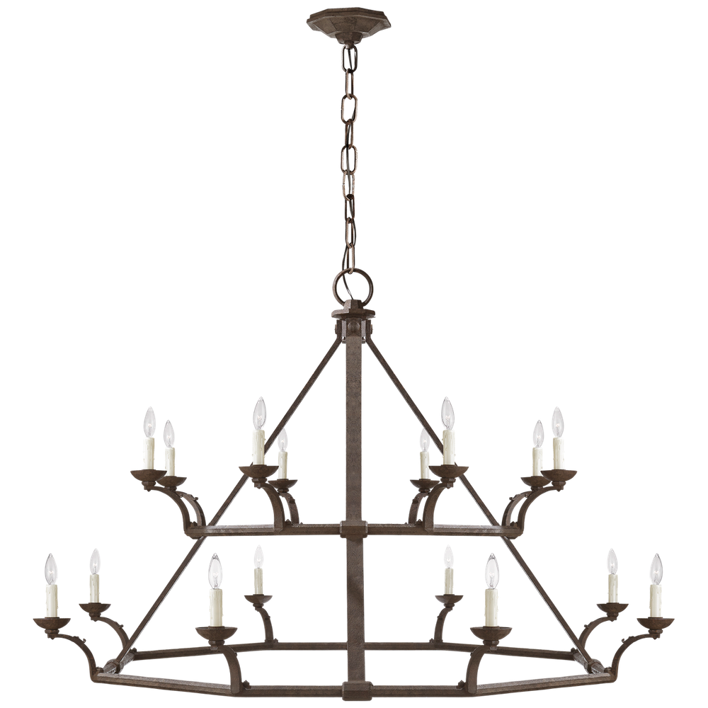 Люстра Visual Comfort Robertson Double Tier Chandelier