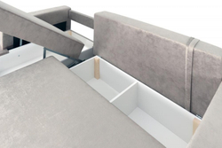 Угловой диван -кровать "Бостон" СТАНДАРТ независимый пружинный блок (универсальный угол)