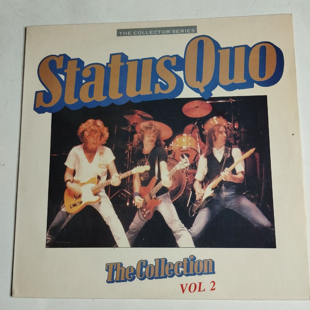 Винтажная виниловая пластинка LP Status Quo The Collection Vol.2 (Россия 1993)