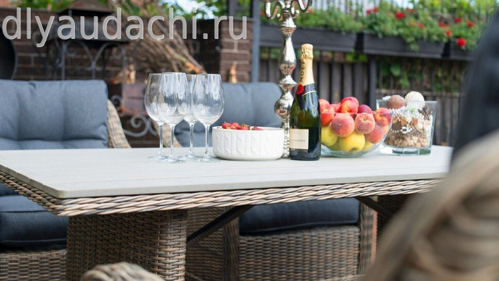 САРДИНИЯ комплект мебели из искусственного ротанга