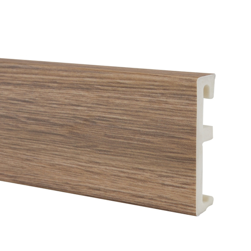 Напольный плинтус SALAG ALPHA 80 KP Dąb Miętowy (Дуб Мятный) (80х16х2400мм)