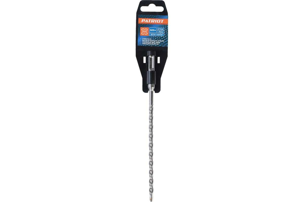 Бур PATRIOT SDS Plus S2 6x210, серый