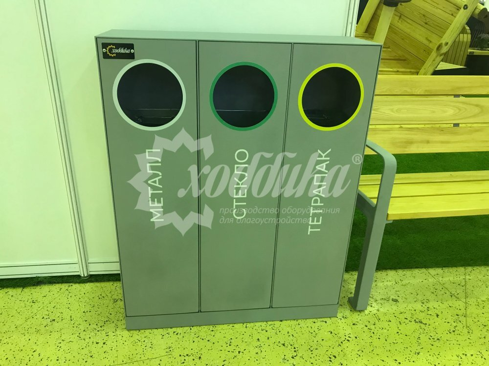Урна для раздельного сбора мусора «Корсика»