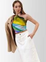 Платок «Эльбрус» на закате