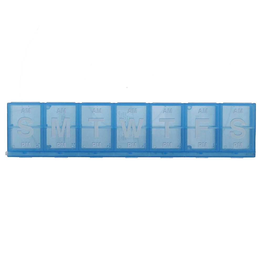 Ezy Dose, еженедельный органайзер для таблеток, с замком, 3XL, 1 шт.