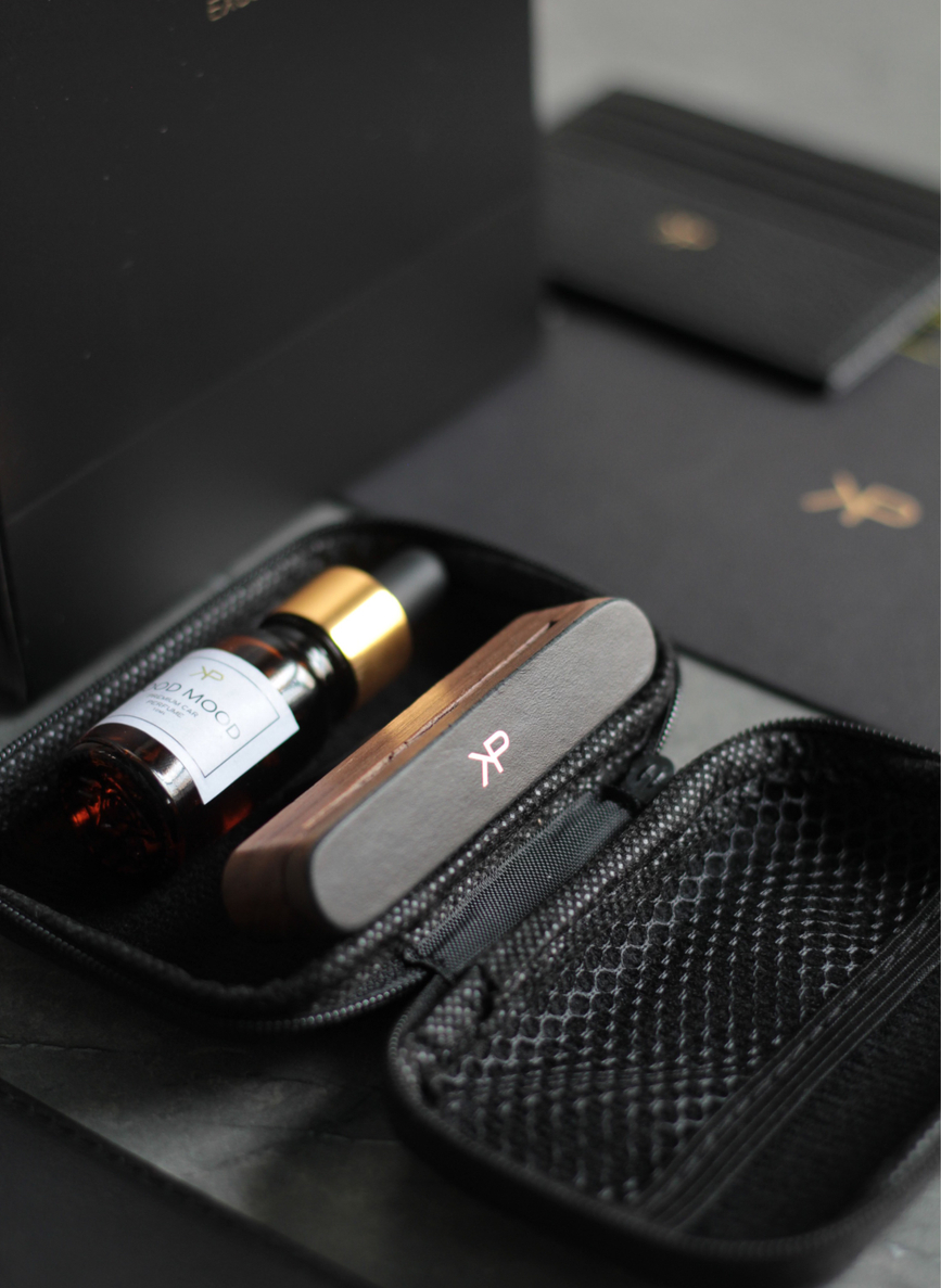 Подарочный набор аксессуаров из натуральной кожи