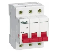 Выключатель нагрузки DEKraft 3П 63А 29507