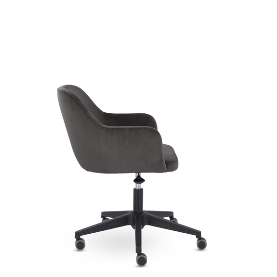 Кресло Кремона пластик Velutto 06 (коричневый)